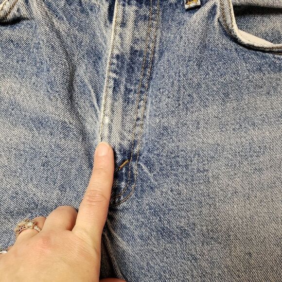 Vintage Orange tab Levis 619 Jeans 80s Canadian made - Picture 3 of 16
